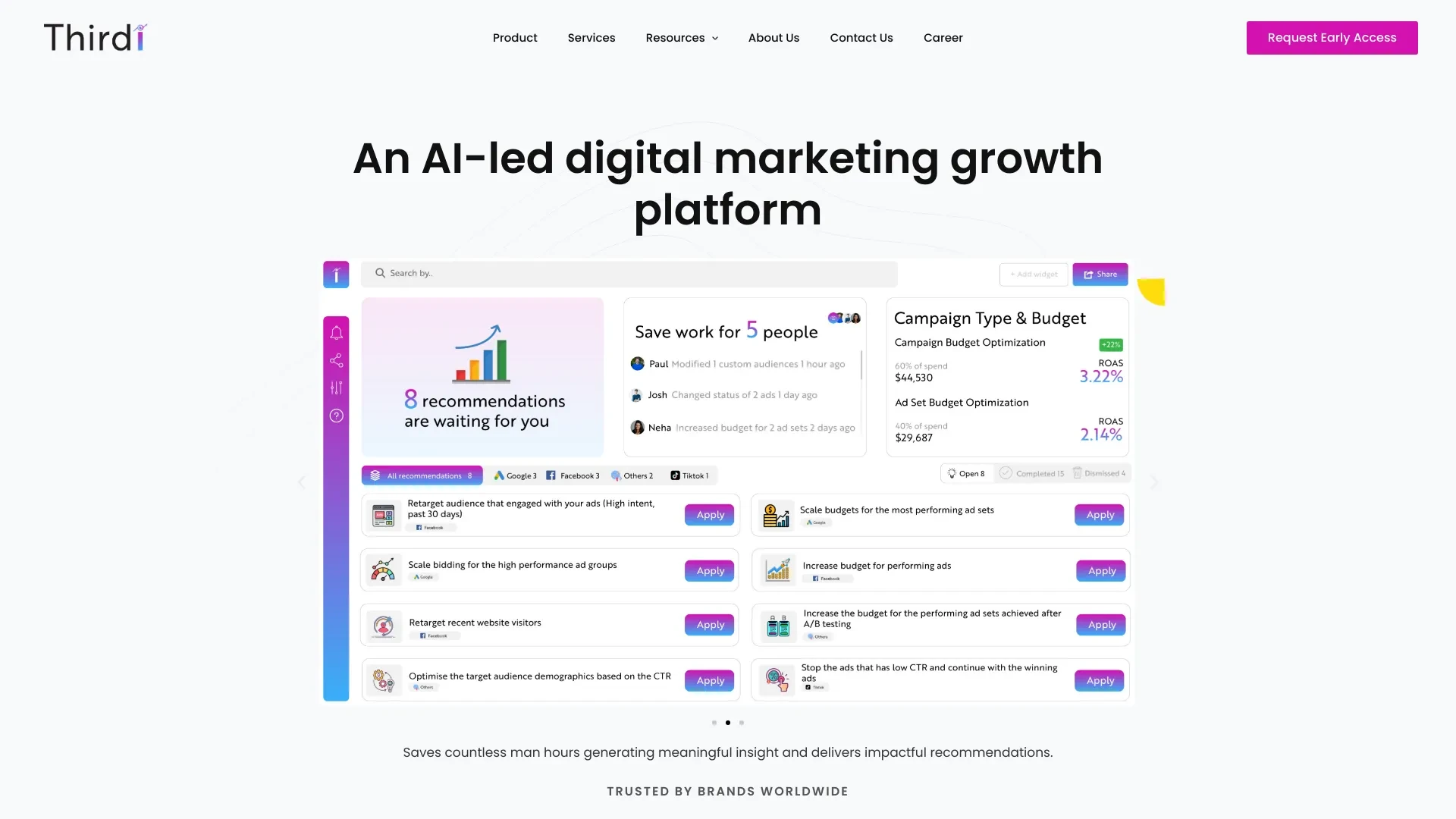 Thirdi website preview