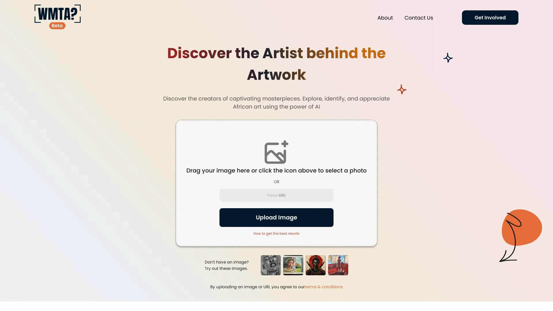 Whomadethisartwork.com website preview