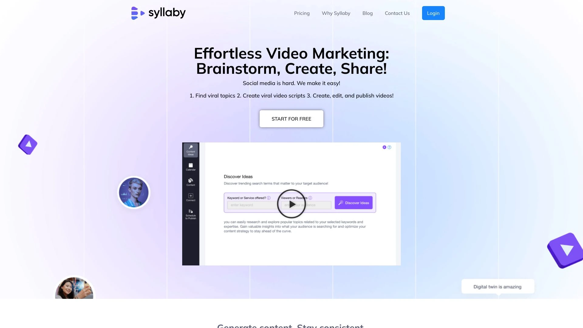 Syllaby.io website preview