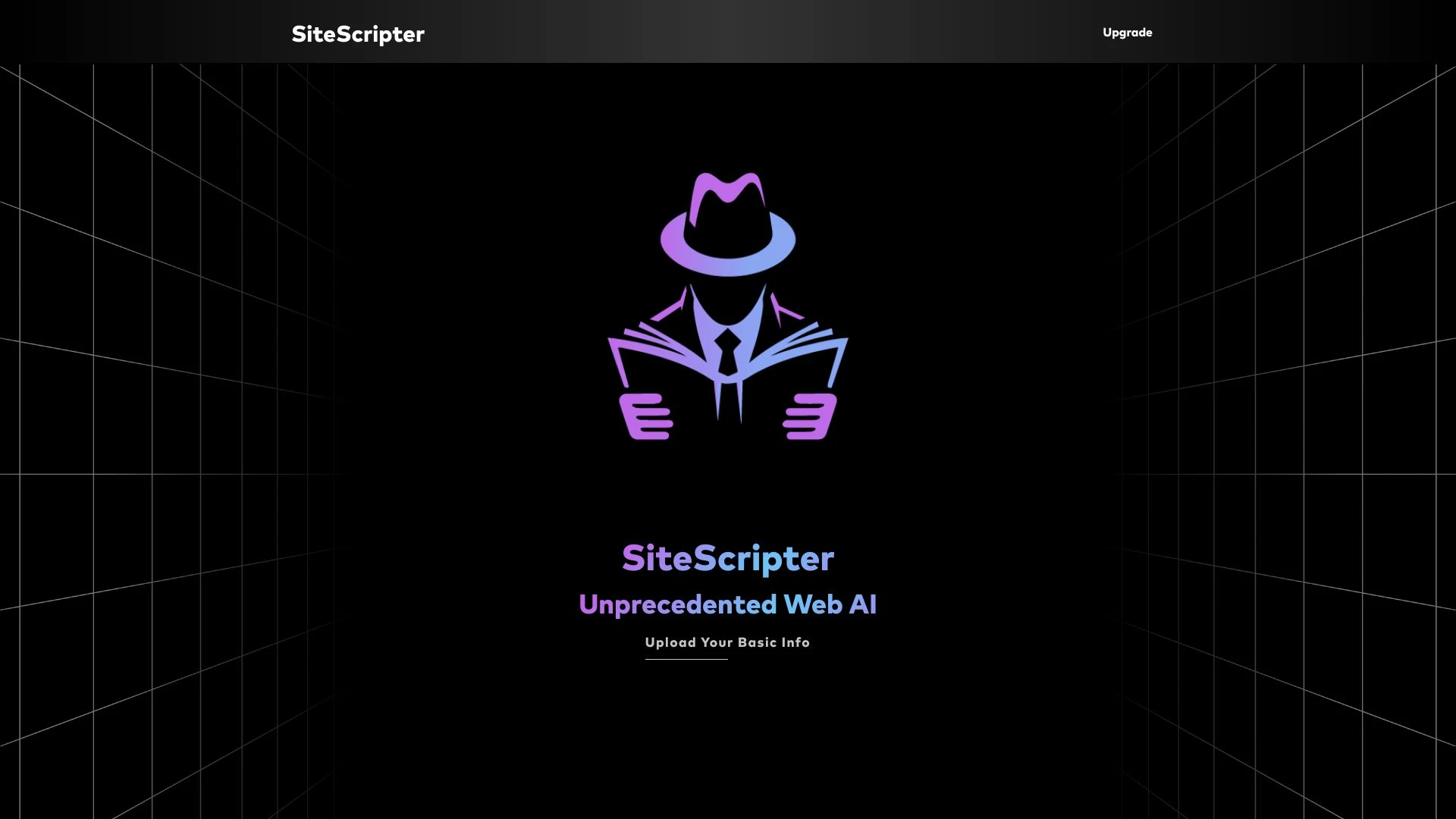 SiteScripter AI website preview