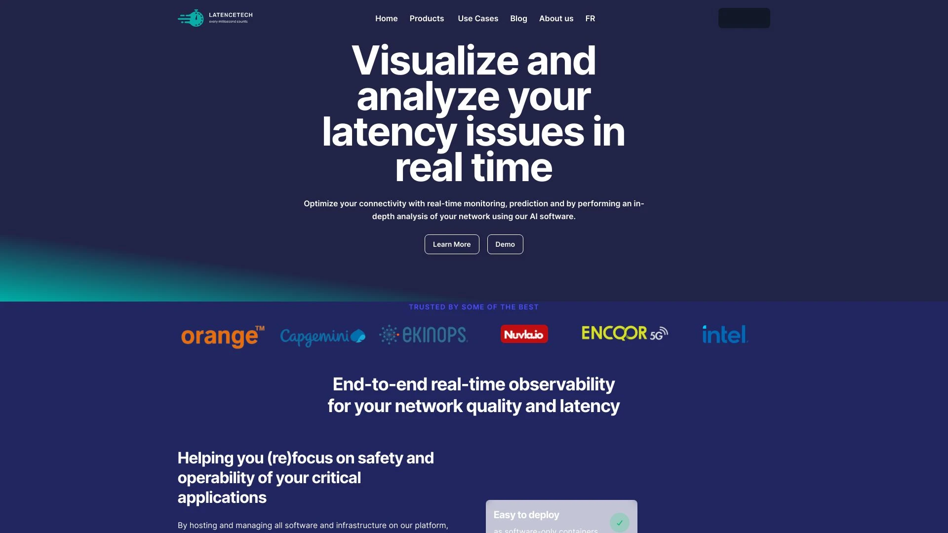LatenceTech website preview