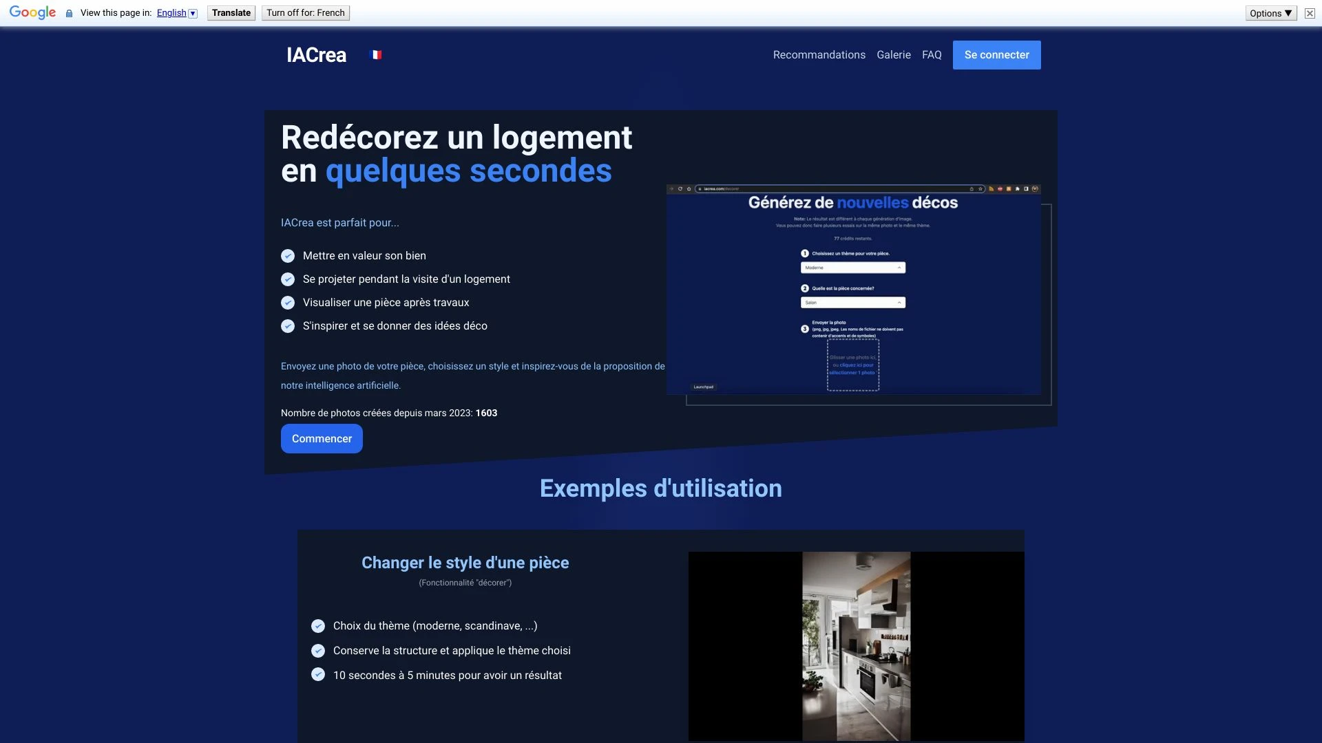 IACrea website preview