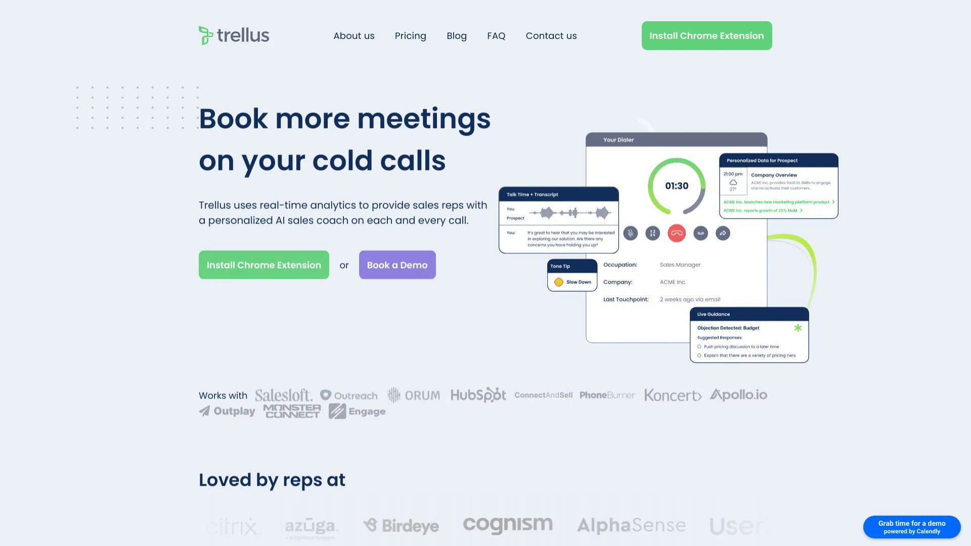 Trellus website preview