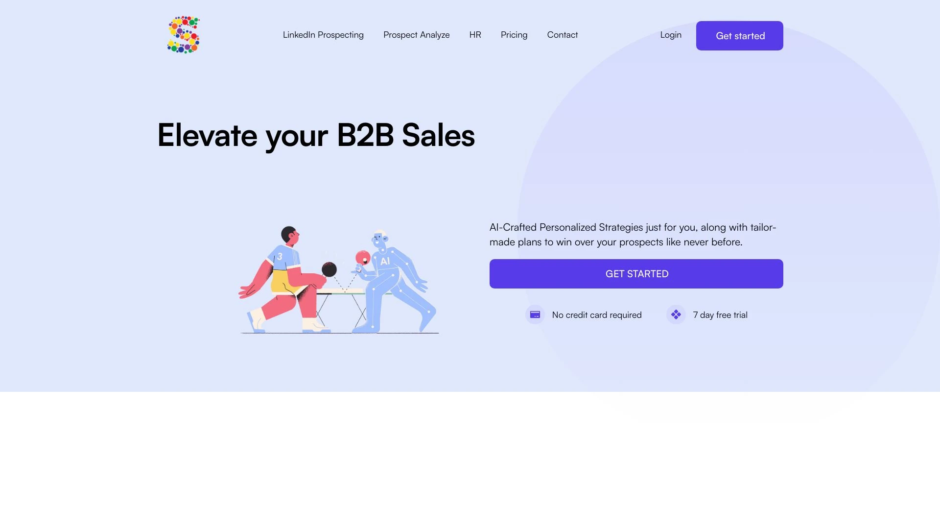 SalesMind Ai website preview