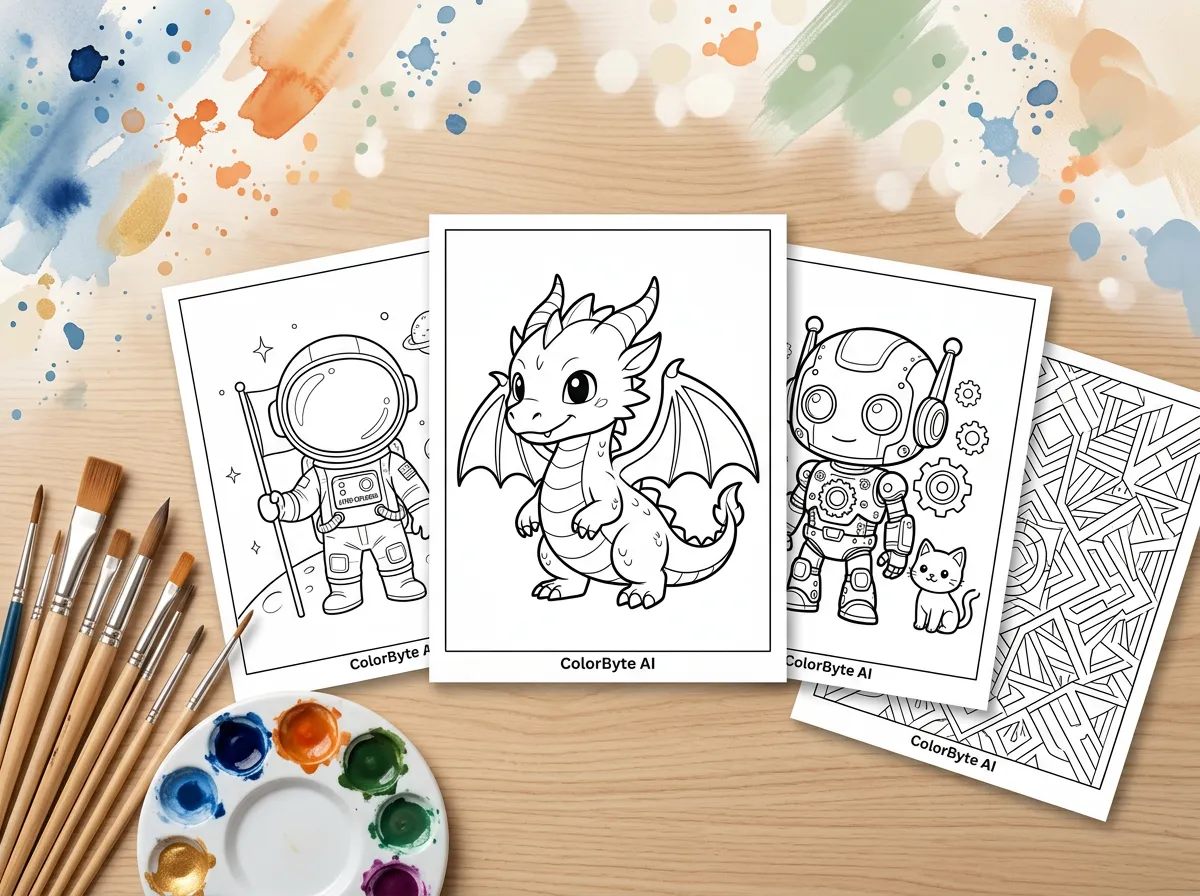 Coloring page preview